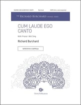 Cum Laude Ego Canto SATB choral sheet music cover
